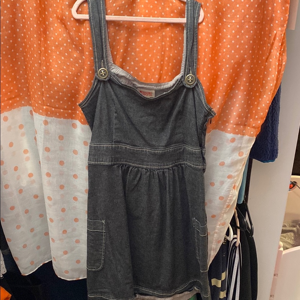 adorable Denim mini Dress